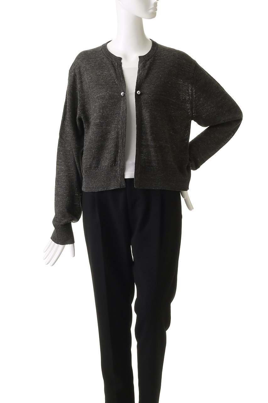 【エリオポール/heliopole】の【BRILL】LINO カーディガン 人気、トレンドファッション・服の通販 founy(ファニー) 　ファッション　Fashion　レディースファッション　WOMEN　トップス・カットソー　Tops/Tshirt　ニット　Knit Tops　カーディガン　Cardigans　カーディガン　Cardigan　キルト　Quilt　パール　Pearl　リネン　Linen　夏　Summer　NEW・新作・新着・新入荷　New Arrivals　other-2|ID: prp329100004541256 ipo3291000000032085606