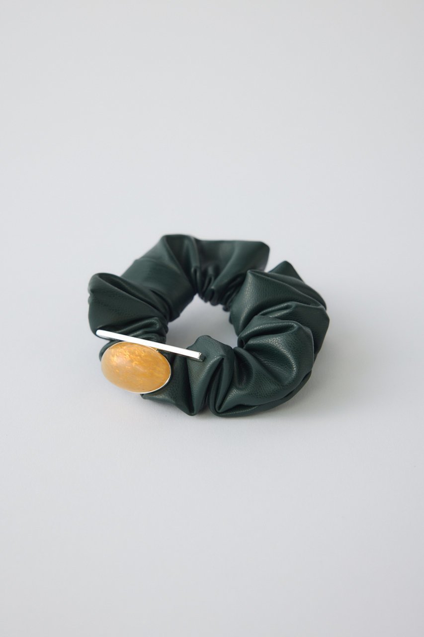【リムアーク/RIM.ARK】の【5/23 10:00販売開始】Natural stone scrunchie/シュシュ インテリア・キッズ・メンズ・レディースファッション・服の通販 founy(ファニー) 　ファッション　Fashion　レディースファッション　WOMEN　シュシュ / ヘアアクセ　Hair Accessories　アクセサリー　Accessories　オーバル　Oval　シンプル　Simple　ホリデーシーズン　Holiday　NEW・新作・新着・新入荷　New Arrivals　ダークグリーン|ID: prp329100004541270 ipo3291000000032085685