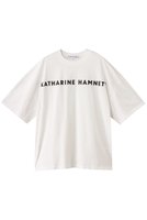 【キャサリンハムネット/KATHARINE HAMNETT LONDON】の【UNISEX】オーバーサイズ ロゴTシャツ 人気、トレンドファッション・服の通販 founy(ファニー) ファッション Fashion レディースファッション WOMEN トップス・カットソー Tops/Tshirt シャツ/ブラウス Shirts/Blouses ロング / Tシャツ T-Shirts カットソー Cut and Sewn ユニセックス Unisex おすすめ Recommend ショート Short シンプル Simple スリーブ Sleeve フロント Front ボトム Bottom NEW・新作・新着・新入荷 New Arrivals |ID:prp329100004541272