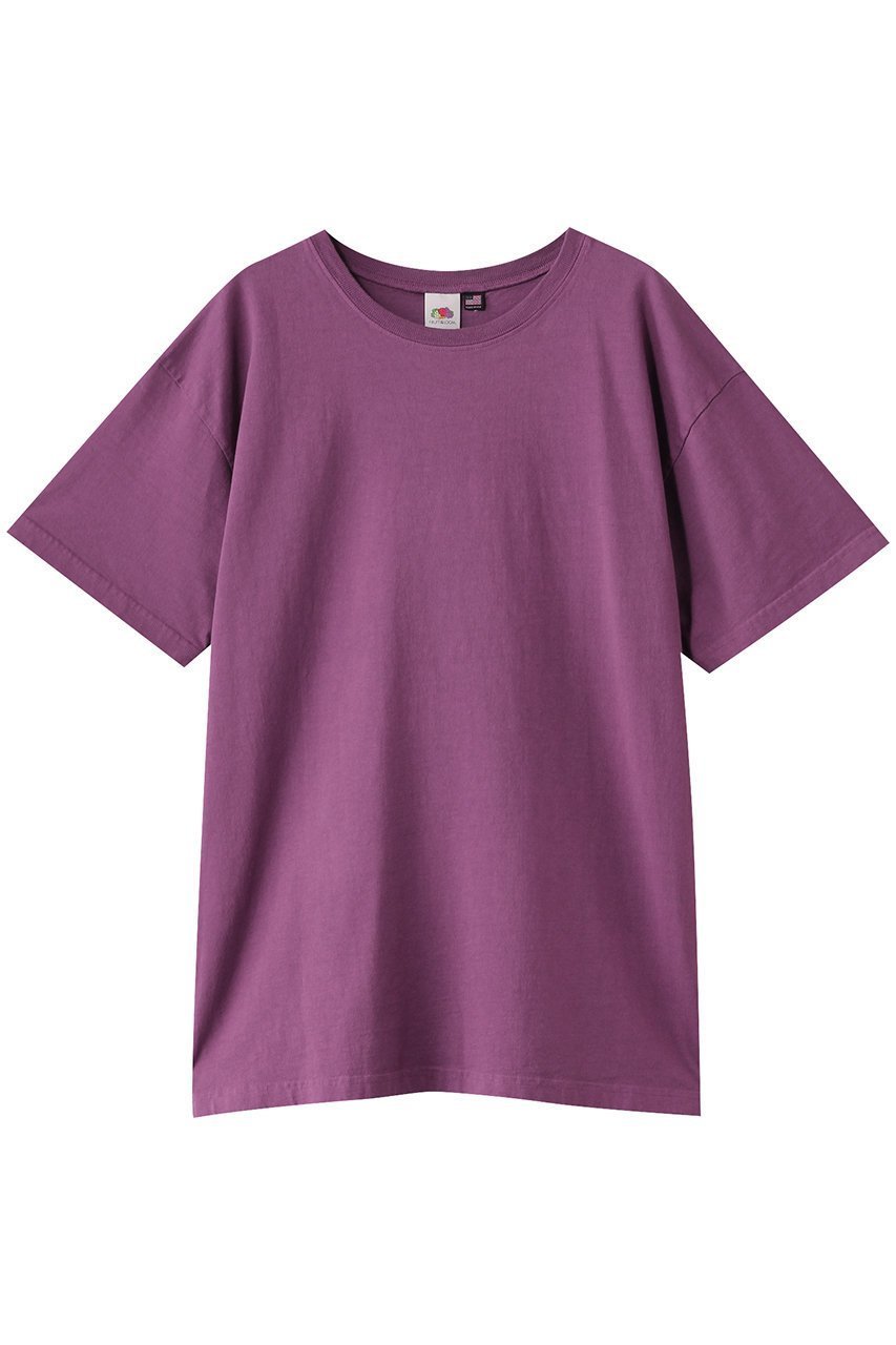 【キャサリンハムネット/KATHARINE HAMNETT LONDON】の【UNISEX】【Fruit of the Loom × KATHARINE HAMNETT】コラボレーションTシャツ インテリア・キッズ・メンズ・レディースファッション・服の通販 founy(ファニー) 　ファッション　Fashion　レディースファッション　WOMEN　トップス・カットソー　Tops/Tshirt　シャツ/ブラウス　Shirts/Blouses　ロング / Tシャツ　T-Shirts　カットソー　Cut and Sewn　ユニセックス　Unisex　コラボ　Collaboration　ショート　Short　スリーブ　Sleeve　プリント　Print　NEW・新作・新着・新入荷　New Arrivals　グレープ|ID: prp329100004541276 ipo3291000000032085727