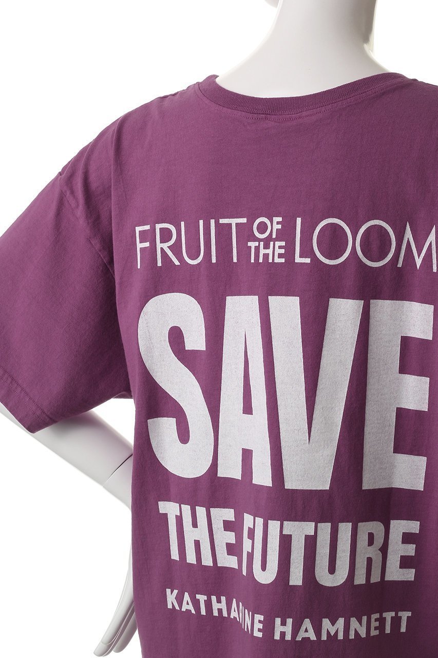 【キャサリンハムネット/KATHARINE HAMNETT LONDON】の【UNISEX】【Fruit of the Loom × KATHARINE HAMNETT】コラボレーションTシャツ 人気、トレンドファッション・服の通販 founy(ファニー) 　ファッション　Fashion　レディースファッション　WOMEN　トップス・カットソー　Tops/Tshirt　シャツ/ブラウス　Shirts/Blouses　ロング / Tシャツ　T-Shirts　カットソー　Cut and Sewn　ユニセックス　Unisex　コラボ　Collaboration　ショート　Short　スリーブ　Sleeve　プリント　Print　NEW・新作・新着・新入荷　New Arrivals　other-5|ID: prp329100004541276 ipo3291000000032085736
