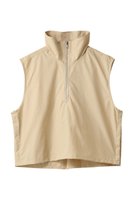 【ミディウミソリッド/MIDIUMISOLID】のC/Ny high neck zip vest.M ベスト 人気、トレンドファッション・服の通販 founy(ファニー) ファッション Fashion レディースファッション WOMEN アウター Coat Outerwear ジャケット Jackets ジャケット Jacket スポーティ Sporty トレンド Trend ハイネック High Neck ベスト Vest ボトム Bottom ワイド Wide NEW・新作・新着・新入荷 New Arrivals 軽量 Lightweight |ID:prp329100004541282