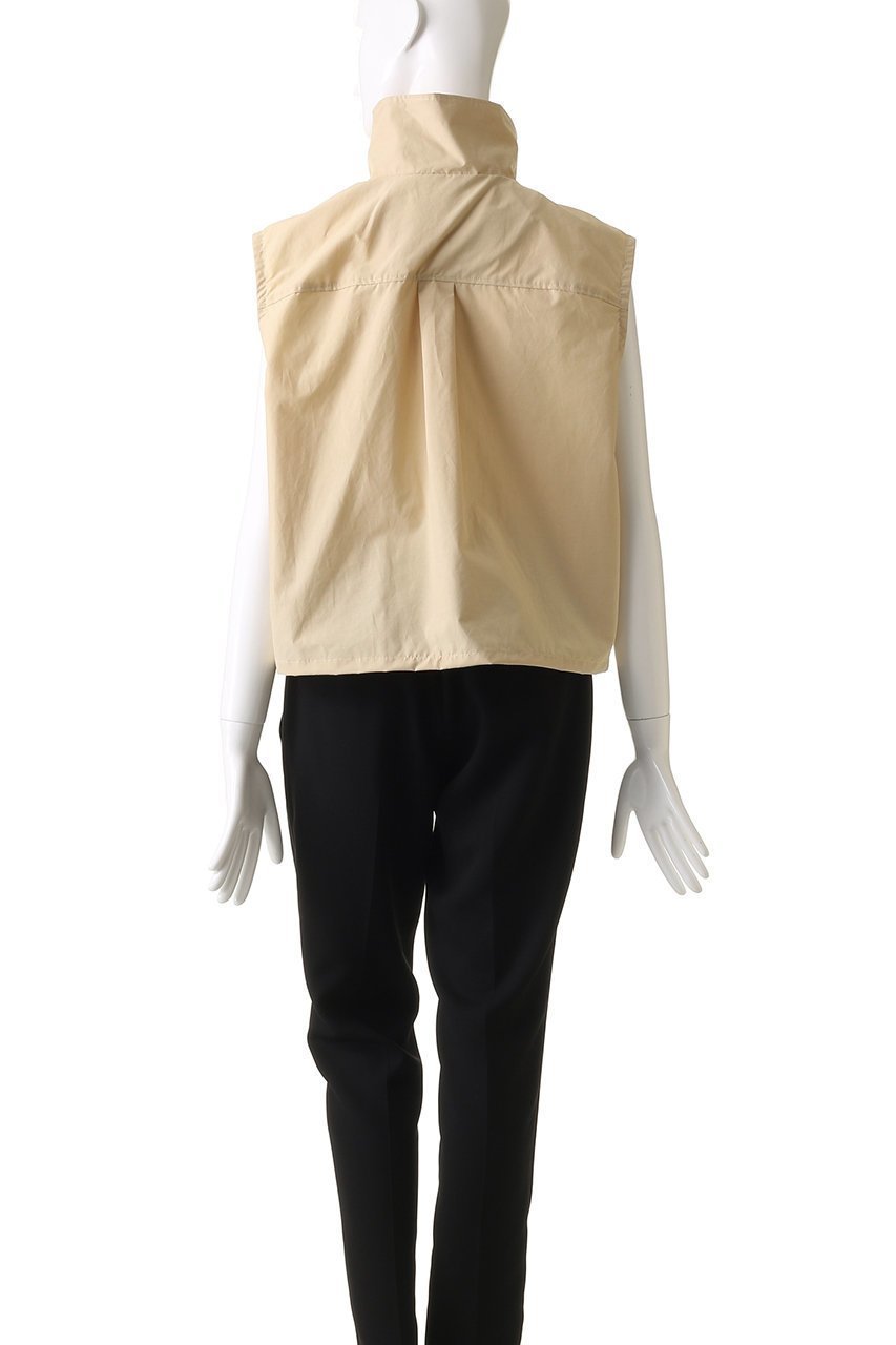【ミディウミソリッド/MIDIUMISOLID】のC/Ny high neck zip vest.M ベスト 人気、トレンドファッション・服の通販 founy(ファニー) 　ファッション　Fashion　レディースファッション　WOMEN　アウター　Coat Outerwear　ジャケット　Jackets　ジャケット　Jacket　スポーティ　Sporty　トレンド　Trend　ハイネック　High Neck　ベスト　Vest　ボトム　Bottom　ワイド　Wide　NEW・新作・新着・新入荷　New Arrivals　軽量　Lightweight　other-4|ID: prp329100004541282 ipo3291000000032085771