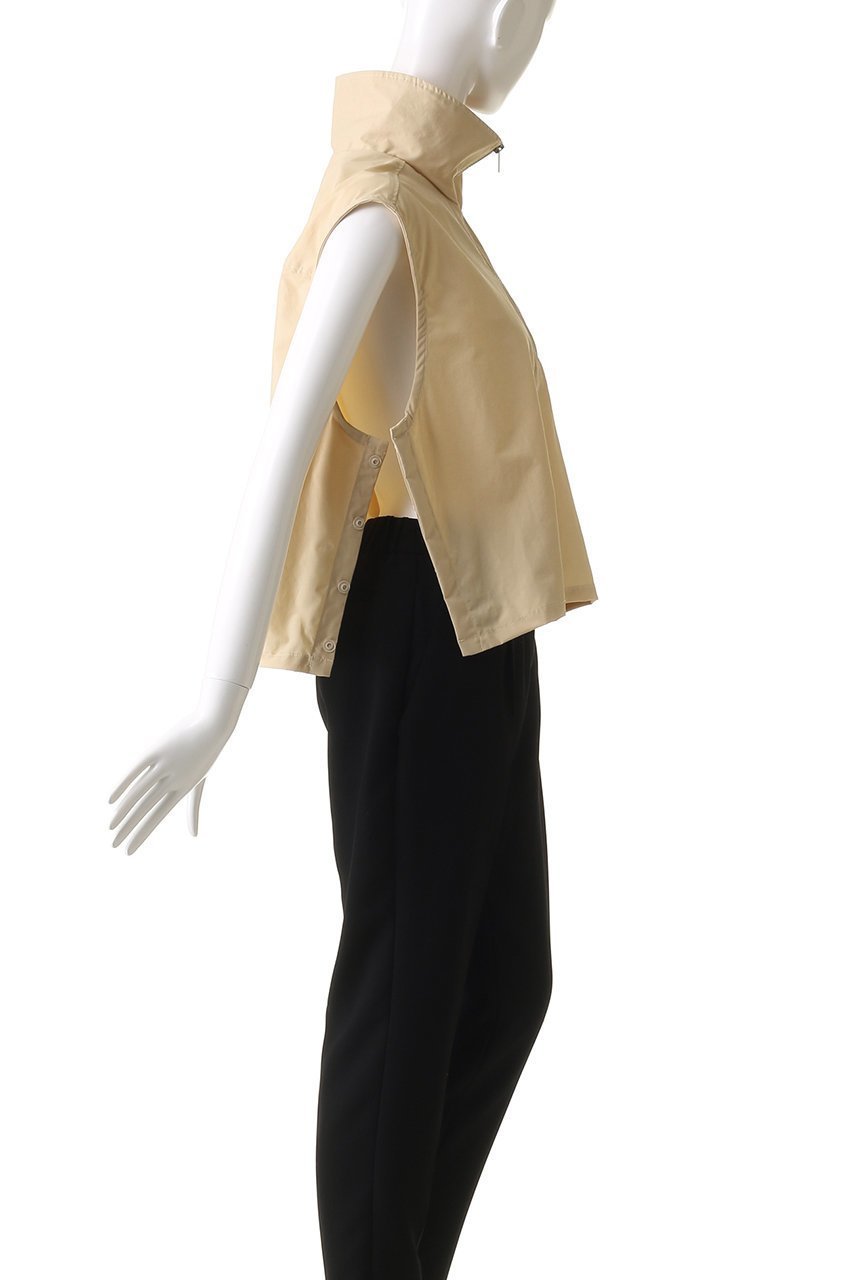 【ミディウミソリッド/MIDIUMISOLID】のC/Ny high neck zip vest.M ベスト 人気、トレンドファッション・服の通販 founy(ファニー) 　ファッション　Fashion　レディースファッション　WOMEN　アウター　Coat Outerwear　ジャケット　Jackets　ジャケット　Jacket　スポーティ　Sporty　トレンド　Trend　ハイネック　High Neck　ベスト　Vest　ボトム　Bottom　ワイド　Wide　NEW・新作・新着・新入荷　New Arrivals　軽量　Lightweight　other-6|ID: prp329100004541282 ipo3291000000032085773