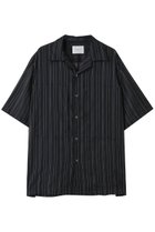【ミディウミソリッド/MIDIUMISOLID / MEN】の【MEN】sheer stripe SH シャツ d.navy|ID:prp329100004541283