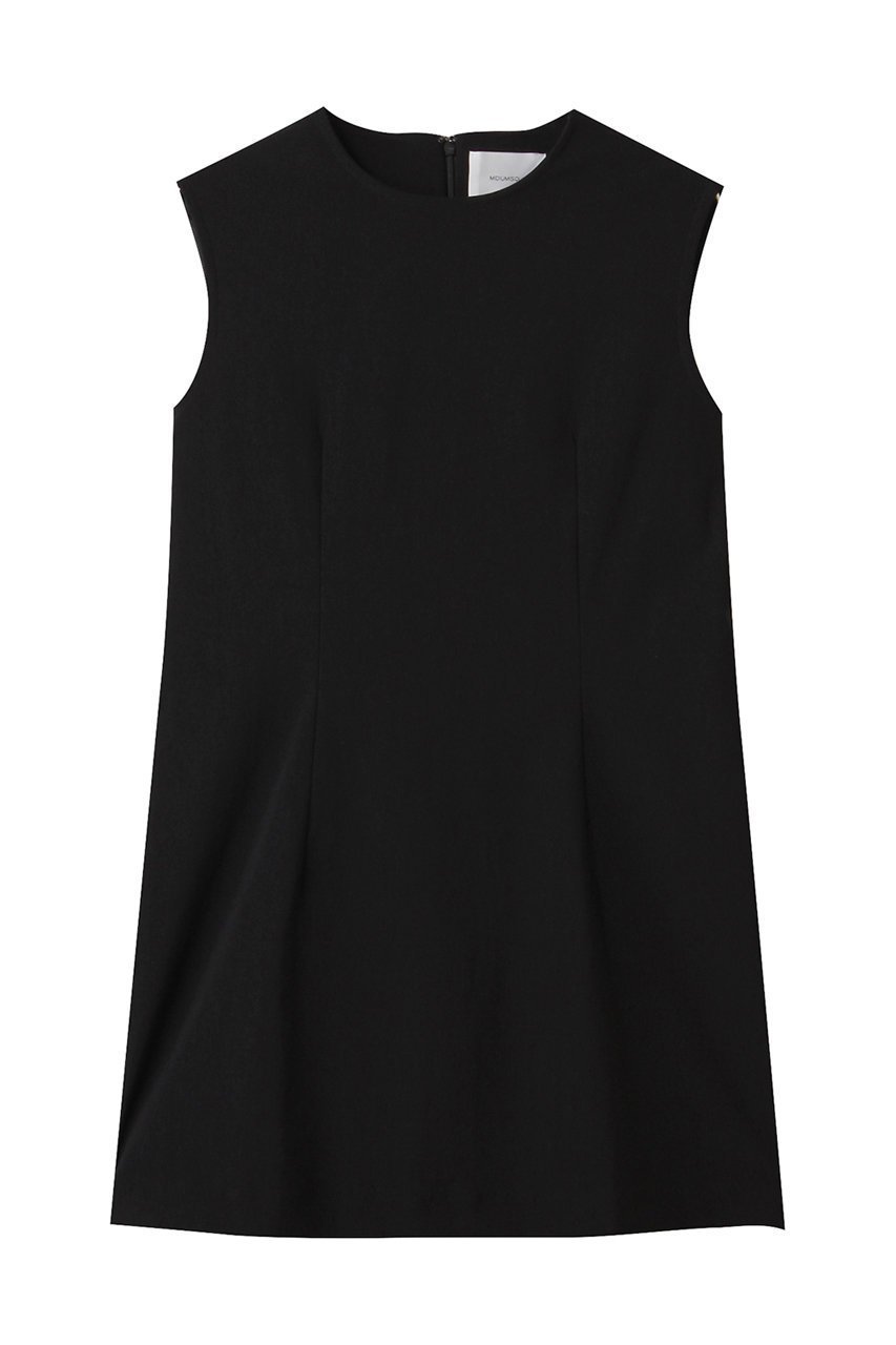 【ミディウミソリッド/MIDIUMISOLID】のrib fit tunic.S チュニック インテリア・キッズ・メンズ・レディースファッション・服の通販 founy(ファニー) 　ファッション　Fashion　レディースファッション　Ladies' Fashion Online　ワンピース　Dress　チュニック　Tunic　なめらか　Smooth　シンプル　Simple　センター　Center　チュニック　Tunic　バランス　Balance　フィット　Fit　フレア　Flare　ボトム　Bottom　black|ID: prp329100004541286 ipo3291000000032085802