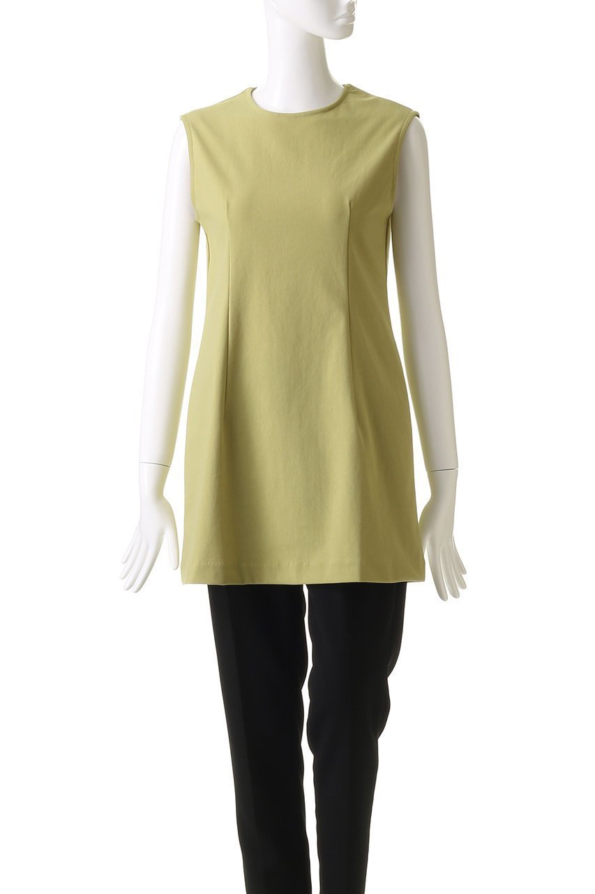 【ミディウミソリッド/MIDIUMISOLID】のrib fit tunic.S チュニック 人気、トレンドファッション・服の通販 founy(ファニー) 　ファッション　Fashion　レディースファッション　Fashion for Women　ワンピース　Dresses　チュニック　Tunic Tops & Dresses　なめらか　Smooth, Silky Texture　シンプル　Simple, Minimal　センター　Center, Center Line　チュニック　Tunic, Long Top　バランス　Balance, Style Balance　フィット　Fit, Slim Fit　フレア　Flare, Flared　ボトム　Bottoms, Lower Wear　other-2|ID: prp329100004541286 ipo3291000000032810378