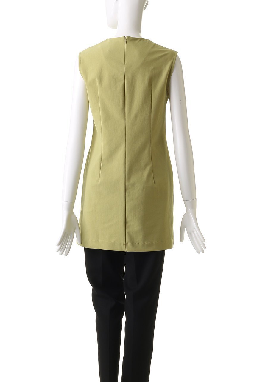 【ミディウミソリッド/MIDIUMISOLID】のrib fit tunic.S チュニック 人気、トレンドファッション・服の通販 founy(ファニー) 　ファッション　Fashion　レディースファッション　Fashion for Women　ワンピース　Dresses　チュニック　Tunic Tops & Dresses　なめらか　Smooth, Silky Texture　シンプル　Simple, Minimal　センター　Center, Center Line　チュニック　Tunic, Long Top　バランス　Balance, Style Balance　フィット　Fit, Slim Fit　フレア　Flare, Flared　ボトム　Bottoms, Lower Wear　other-4|ID: prp329100004541286 ipo3291000000032810380