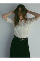 【エトレトウキョウ/ETRE TOKYO】のフロントスナップハーフスリーブエアリープルオーバー 人気、トレンドファッション・服の通販 founy(ファニー) ファッション Fashion レディースファッション WOMEN トップス・カットソー Tops/Tshirt シャツ/ブラウス Shirts/Blouses ロング / Tシャツ T-Shirts プルオーバー Pullover カットソー Cut and Sewn おすすめ Recommend カーディガン Cardigan シアー Sheer ショート Short スリット Slit スリーブ Sleeve フロント Front NEW・新作・新着・新入荷 New Arrivals |ID:prp329100004541335