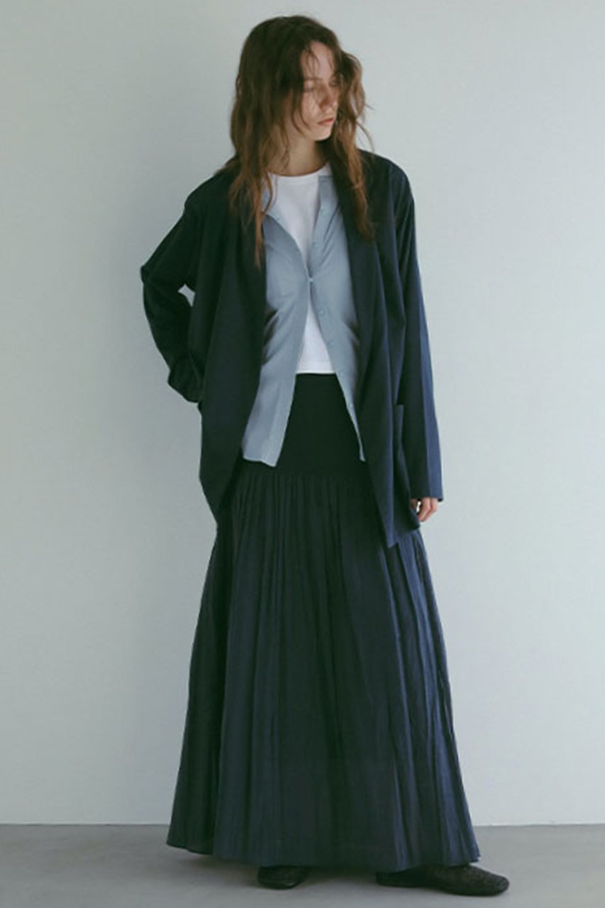 【エトレトウキョウ/ETRE TOKYO】のフロントスナップハーフスリーブエアリープルオーバー 人気、トレンドファッション・服の通販 founy(ファニー) 　ファッション　Fashion　レディースファッション　Fashion for Women　トップス・カットソー　Cut & Sew Tops　シャツ・ブラウス・オフィスカジュアル　Elegant Blouses & Button-Ups　ロングTシャツ・Tシャツ　Longline T-Shirts & Tees　カジュアルプルオーバー・ニットトップス　Pullovers & Knit Tops / Casual Pullovers　カットソー・ベーシックTシャツ　Cut-and-Sewn Tops / Stretch Tees & Basics　おすすめ　Recommended / Our Picks　カーディガン　Cardigan, Knitwear　シアー　Sheer, See-Through　ショート　Short, Short Length　スリット　Slit, Slit Detail　スリーブ　Sleeve, Long Sleeve / Short Sleeve　フロント　Front, Front Design　other-4|ID: prp329100004541335 ipo3291000000032808886