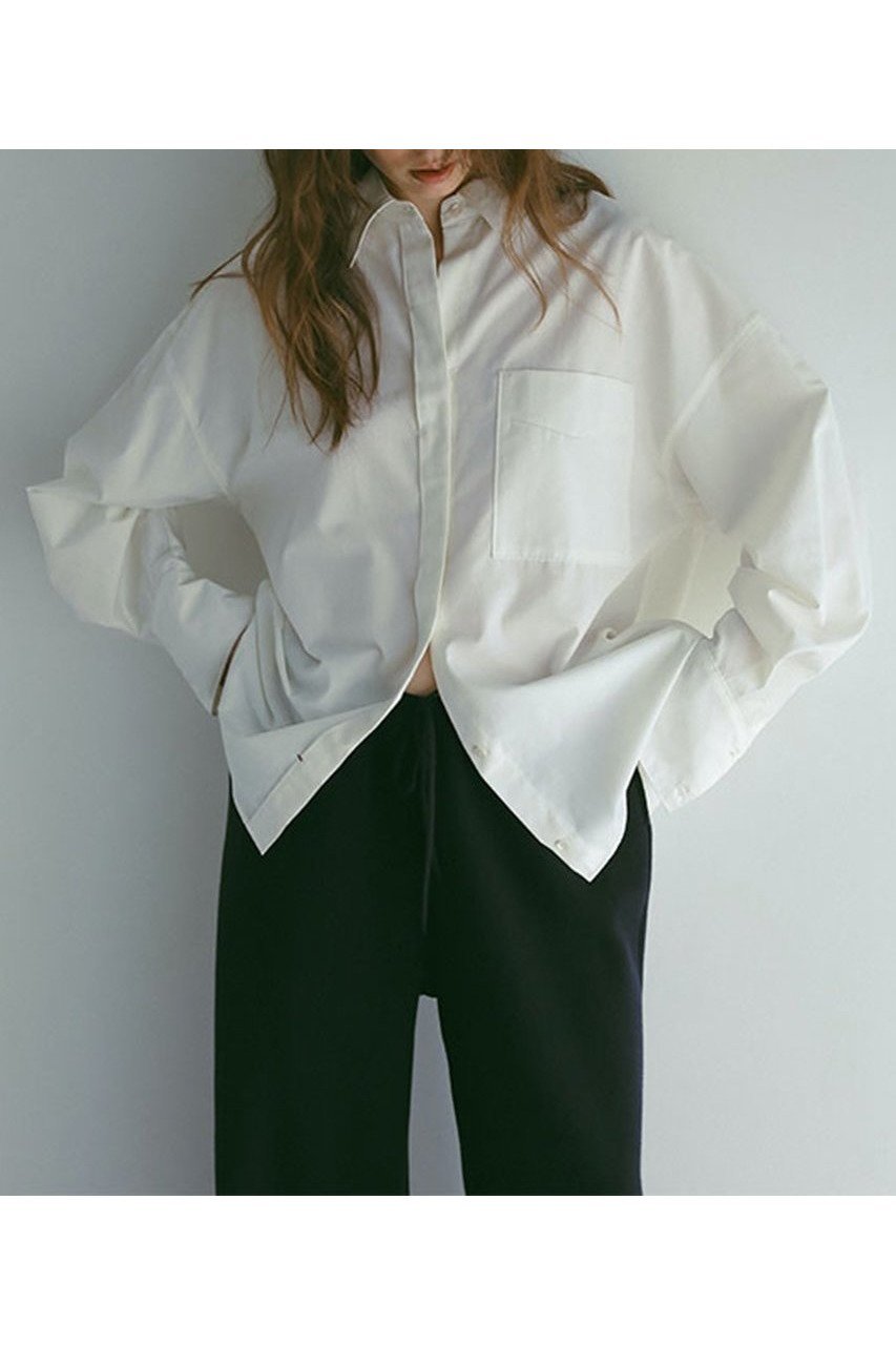 【エトレトウキョウ/ETRE TOKYO】のコンストラクトオーバーサイズシャツ 人気、トレンドファッション・服の通販 founy(ファニー) 　ファッション　Fashion　レディースファッション　WOMEN　トップス・カットソー　Tops/Tshirt　シャツ/ブラウス　Shirts/Blouses　スリーブ　Sleeve　フロント　Front　リラックス　Relax　ロング　Long　ワンポイント　One Point　エレガント 上品　Elegant　NEW・新作・新着・新入荷　New Arrivals　 other-1|ID: prp329100004541336 ipo3291000000032086283