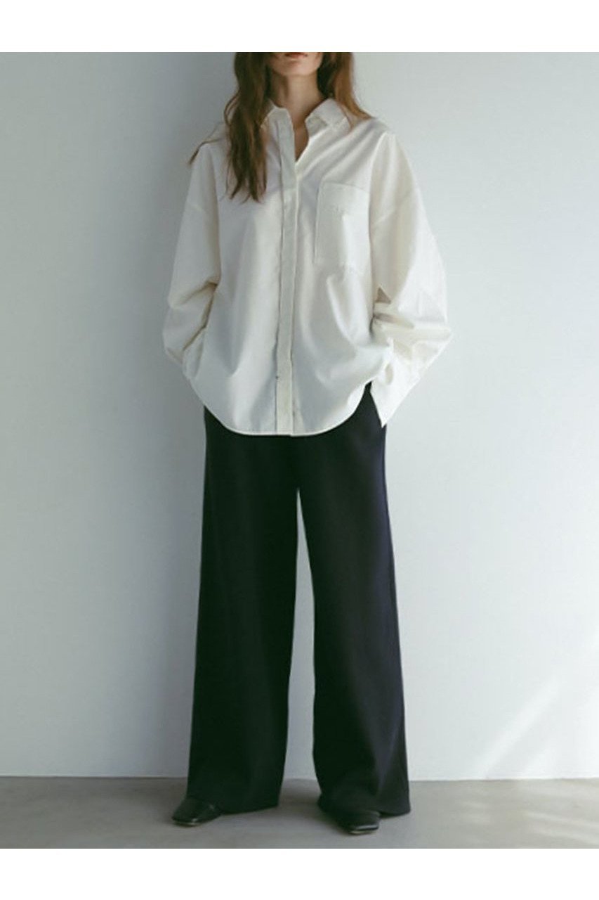 【エトレトウキョウ/ETRE TOKYO】のコンストラクトオーバーサイズシャツ 人気、トレンドファッション・服の通販 founy(ファニー) 　ファッション　Fashion　レディースファッション　WOMEN　トップス・カットソー　Tops/Tshirt　シャツ/ブラウス　Shirts/Blouses　スリーブ　Sleeve　フロント　Front　リラックス　Relax　ロング　Long　ワンポイント　One Point　エレガント 上品　Elegant　NEW・新作・新着・新入荷　New Arrivals　other-2|ID: prp329100004541336 ipo3291000000032086285