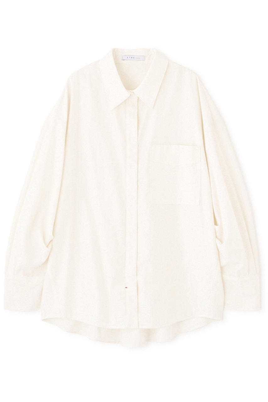 【エトレトウキョウ/ETRE TOKYO】のコンストラクトオーバーサイズシャツ 人気、トレンドファッション・服の通販 founy(ファニー) 　ファッション　Fashion　レディースファッション　WOMEN　トップス・カットソー　Tops/Tshirt　シャツ/ブラウス　Shirts/Blouses　スリーブ　Sleeve　フロント　Front　リラックス　Relax　ロング　Long　ワンポイント　One Point　エレガント 上品　Elegant　NEW・新作・新着・新入荷　New Arrivals　other-7|ID: prp329100004541336 ipo3291000000032086290