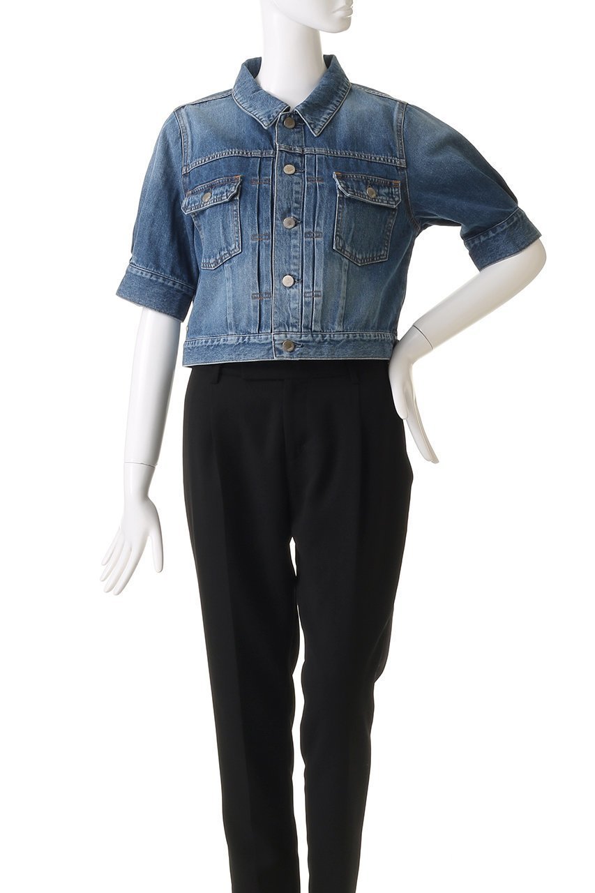 【アドーア/ADORE】の【SERGE】Gジャン インディゴ 人気、トレンドファッション・服の通販 founy(ファニー) 　ファッション　Fashion　レディースファッション　WOMEN　アウター　Coat Outerwear　ジャケット　Jackets　インディゴ　Indigo　ウォッシュ　Wash　クロップド　Cropped　コンパクト　Compact　ジャケット　Jacket　デニム　Denim　トレンド　Trend　ヴィンテージ　Vintage　other-2|ID: prp329100004541337 ipo3291000000032086328
