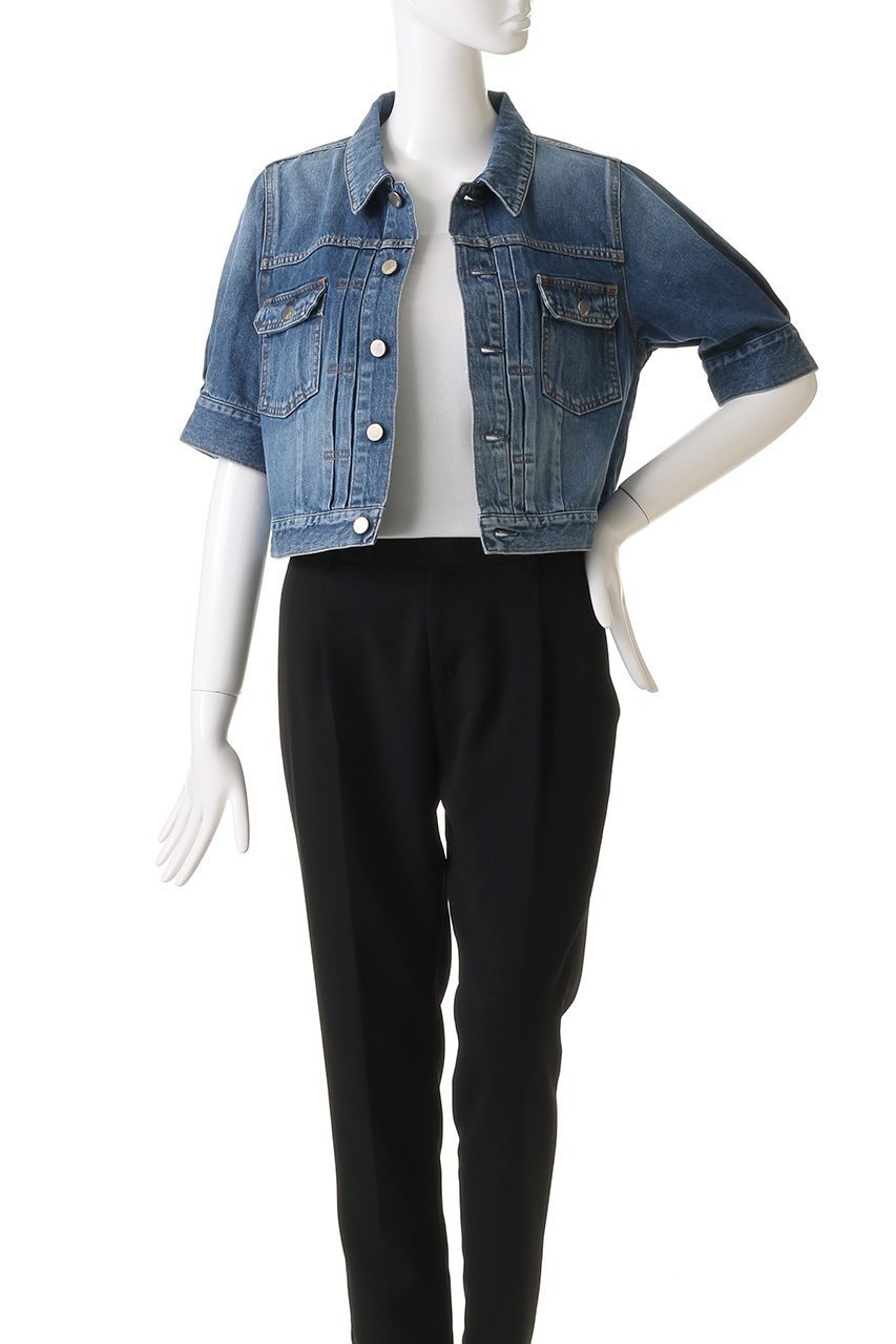【アドーア/ADORE】の【SERGE】Gジャン インディゴ 人気、トレンドファッション・服の通販 founy(ファニー) 　ファッション　Fashion　レディースファッション　WOMEN　アウター　Coat Outerwear　ジャケット　Jackets　インディゴ　Indigo　ウォッシュ　Wash　クロップド　Cropped　コンパクト　Compact　ジャケット　Jacket　デニム　Denim　トレンド　Trend　ヴィンテージ　Vintage　other-7|ID: prp329100004541337 ipo3291000000032086333