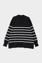【ル フィル/LE PHIL】の【LE PHIL SPORTS】ドライボーダーニット 人気、トレンドファッション・服の通販 founy(ファニー) ファッション Fashion レディースファッション WOMEN トップス・カットソー Tops/Tshirt ニット Knit Tops プルオーバー Pullover スタンド Stand ボトム Bottom 軽量 Lightweight thumbnail ボーダー|ID: prp329100004541338 ipo3291000000032086335