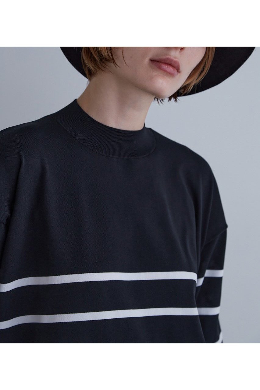 【ル フィル/LE PHIL】の【LE PHIL SPORTS】ドライボーダーニット 人気、トレンドファッション・服の通販 founy(ファニー) 　ファッション　Fashion　レディースファッション　WOMEN　トップス・カットソー　Tops/Tshirt　ニット　Knit Tops　プルオーバー　Pullover　スタンド　Stand　ボトム　Bottom　軽量　Lightweight　other-2|ID: prp329100004541338 ipo3291000000032086336