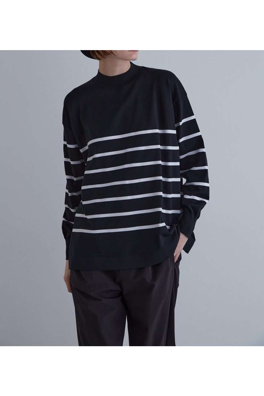 【ル フィル/LE PHIL】の【LE PHIL SPORTS】ドライボーダーニット 人気、トレンドファッション・服の通販 founy(ファニー) 　ファッション　Fashion　レディースファッション　WOMEN　トップス・カットソー　Tops/Tshirt　ニット　Knit Tops　プルオーバー　Pullover　スタンド　Stand　ボトム　Bottom　軽量　Lightweight　other-8|ID: prp329100004541338 ipo3291000000032086342