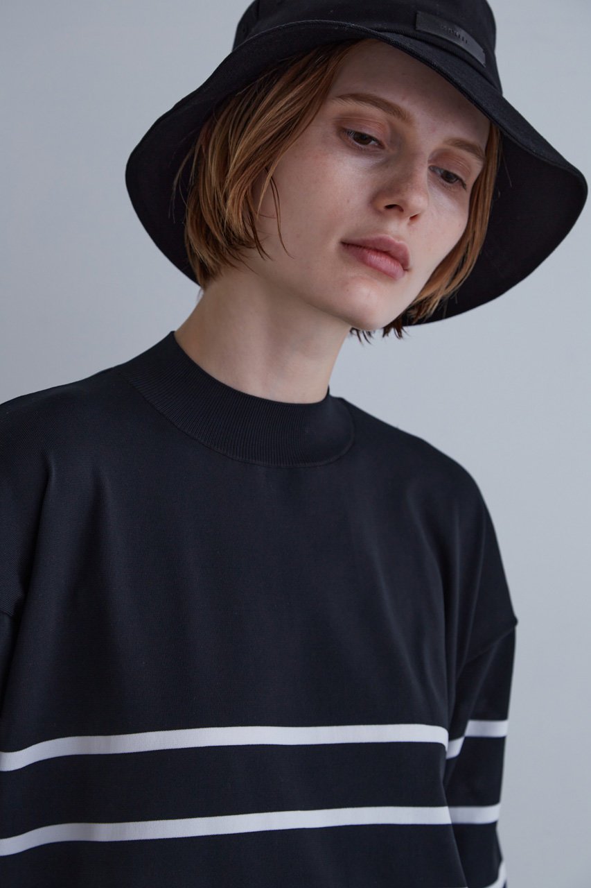 【ル フィル/LE PHIL】の【LE PHIL SPORTS】ドライボーダーニット 人気、トレンドファッション・服の通販 founy(ファニー) 　ファッション　Fashion　レディースファッション　Fashion for Women　トップス・カットソー　Cut & Sew Tops　ニット　Knit Tops & Sweaters　カジュアルプルオーバー・ニットトップス　Pullovers & Knit Tops / Casual Pullovers　スタンド　Stand Collar, Upright Stand　ボトム　Bottoms, Lower Wear　軽量　Lightweight, Ultra Light　other-2|ID: prp329100004541338 ipo3291000000032922532