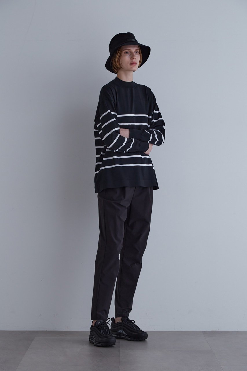 【ル フィル/LE PHIL】の【LE PHIL SPORTS】ドライボーダーニット 人気、トレンドファッション・服の通販 founy(ファニー) 　ファッション　Fashion　レディースファッション　Fashion for Women　トップス・カットソー　Cut & Sew Tops　ニット　Knit Tops & Sweaters　カジュアルプルオーバー・ニットトップス　Pullovers & Knit Tops / Casual Pullovers　スタンド　Stand Collar, Upright Stand　ボトム　Bottoms, Lower Wear　軽量　Lightweight, Ultra Light　other-5|ID: prp329100004541338 ipo3291000000032922558