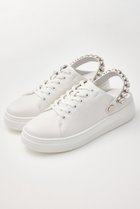 【スタッカート/STACCATO】の2WAYビジューベルトスニーカーサンダル ホワイト|ID: prp329100004542685 ipo3291000000035353107