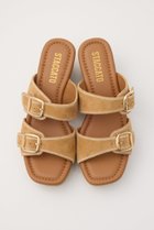 【スタッカート/STACCATO】のウェスタンライトウェッジソールミュール ベージュ|ID:prp329100004542686