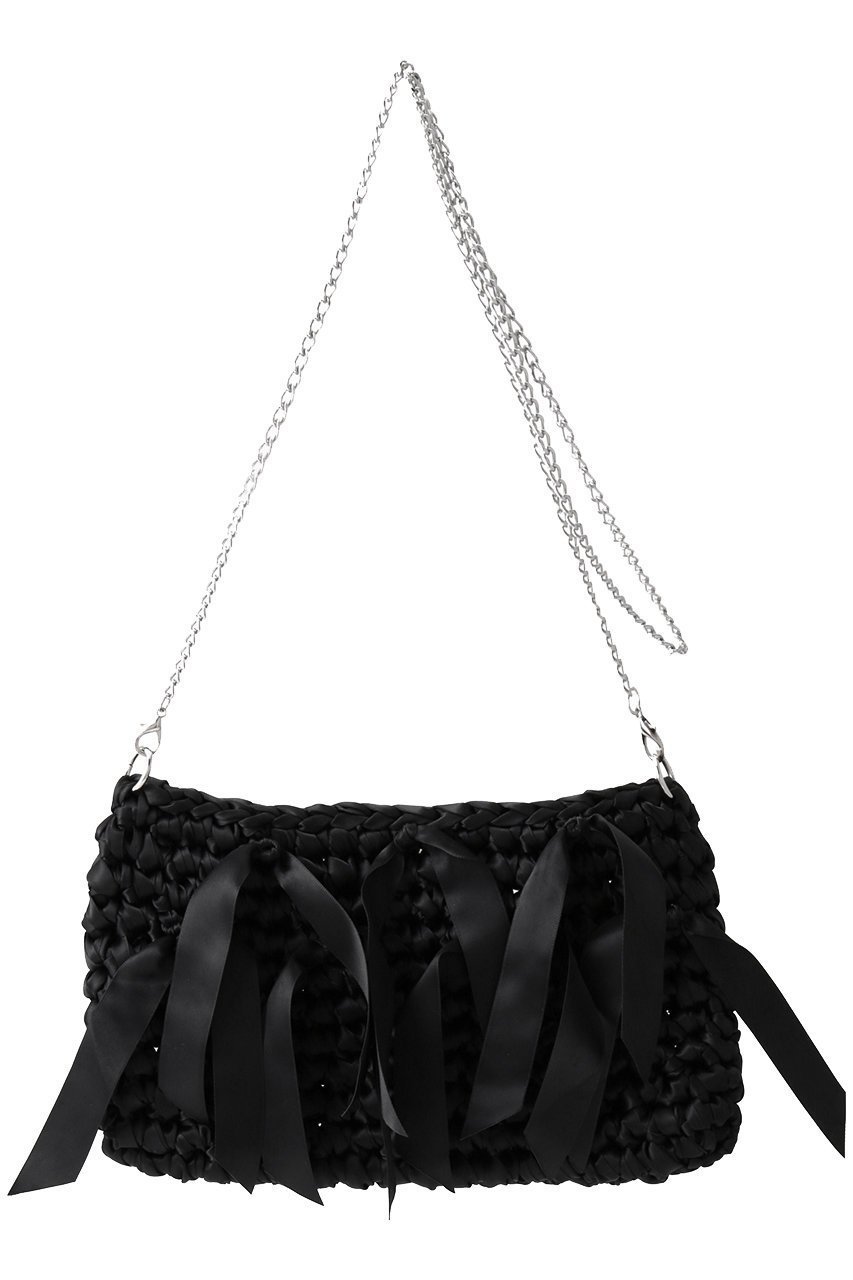 【ガリャルダガランテ/GALLARDAGALANTE】の【2.718】リボンクラッチ インテリア・キッズ・メンズ・レディースファッション・服の通販 founy(ファニー) ファッション Fashion レディースファッション Fashion for Women バッグ Bags おすすめ Recommended / Our Picks オケージョン Occasion Wear クラッチ Clutch, Clutch Bag デニム Denim, Jeans Material フェミニン Feminine, Girly ラグジュアリー Luxury, Elegant リボン Ribbon, Bow ブラック|ID: prp329100004542688 ipo3291000000035102927