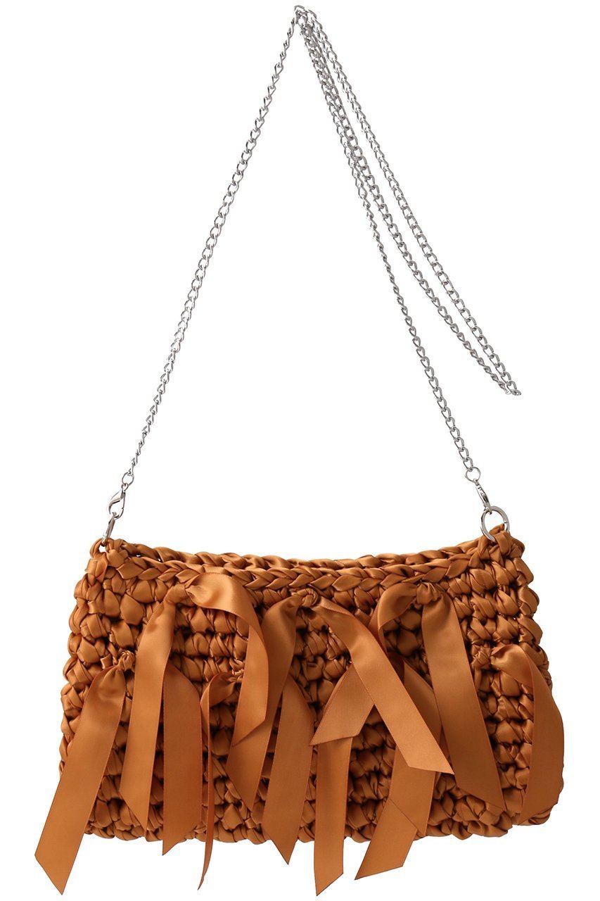 【ガリャルダガランテ/GALLARDAGALANTE】の【2.718】リボンクラッチ インテリア・キッズ・メンズ・レディースファッション・服の通販 founy(ファニー) ファッション Fashion レディースファッション Fashion for Women バッグ Bags おすすめ Recommended / Our Picks オケージョン Occasion Wear クラッチ Clutch, Clutch Bag デニム Denim, Jeans Material フェミニン Feminine, Girly ラグジュアリー Luxury, Elegant リボン Ribbon, Bow オレンジ|ID: prp329100004542688 ipo3291000000035102928