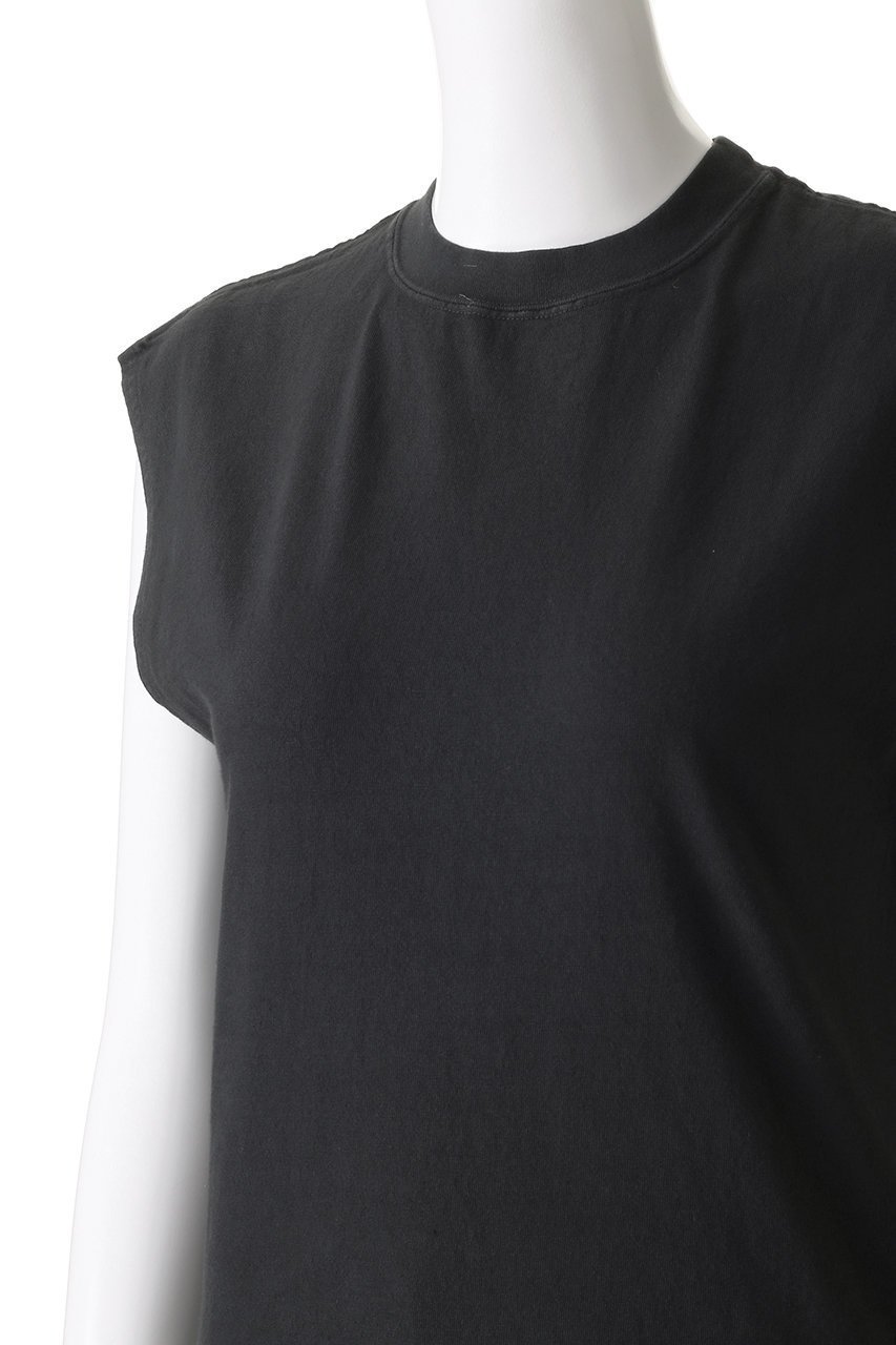 【マルティニーク/martinique】の【REMI RELIEF】16天竺ノースリーブTシャツ 人気、トレンドファッション・服の通販 founy(ファニー) 　ファッション　Fashion　レディースファッション　Fashion for Women　トップス・カットソー　Cut & Sew Tops　キャミソール&ノースリーブ　Camisoles & Sleeveless Tops　シャツ・ブラウス・オフィスカジュアル　Elegant Blouses & Button-Ups　ロングTシャツ・Tシャツ　Longline T-Shirts & Tees　カットソー・ベーシックTシャツ　Cut-and-Sewn Tops / Stretch Tees & Basics　インナー　Innerwear　キャミソール　Camisole, Spaghetti Strap Top　コンパクト　Compact, Small Size　シンプル　Simple, Minimal　タンク　Tank Top, Sleeveless Top　ノースリーブ　Sleeveless, No-Sleeve　ベーシック　Basic, Essential　ボトム　Bottoms, Lower Wear　ワイド　Wide, Wide Fit　人気　Popular, Best Seller　再入荷　Restock / Back in Stock　other-5|ID: prp329100004542689 ipo3291000000032809454
