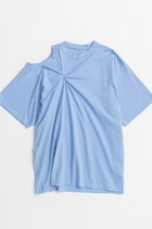 【メゾンスペシャル/MAISON SPECIAL】のMultiway Twist T-shirt/マルチウェイツイストTシャツ BLU(ブルー)|ID: prp329100004544553 ipo3291000000032113111