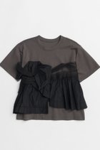 【メゾンスペシャル/MAISON SPECIAL】のDocking Twisted T-shirt/ドッキングツイステッドTシャツ GRY(グレー)|ID: prp329100004544554 ipo3291000000032113117
