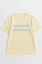 【メゾンスペシャル/MAISON SPECIAL】のTHE MOON T-shirt/THE MOON TEE 人気、トレンドファッション・服の通販 founy(ファニー) ファッション Fashion レディースファッション WOMEN トップス・カットソー Tops/Tshirt シャツ/ブラウス Shirts/Blouses ロング / Tシャツ T-Shirts カットソー Cut and Sewn インナー Inner ショート Short シンプル Simple スリーブ Sleeve 羽織 Haori ロング Long NEW・新作・新着・新入荷 New Arrivals thumbnail YEL(イエロー)|ID: prp329100004544557 ipo3291000000032113152