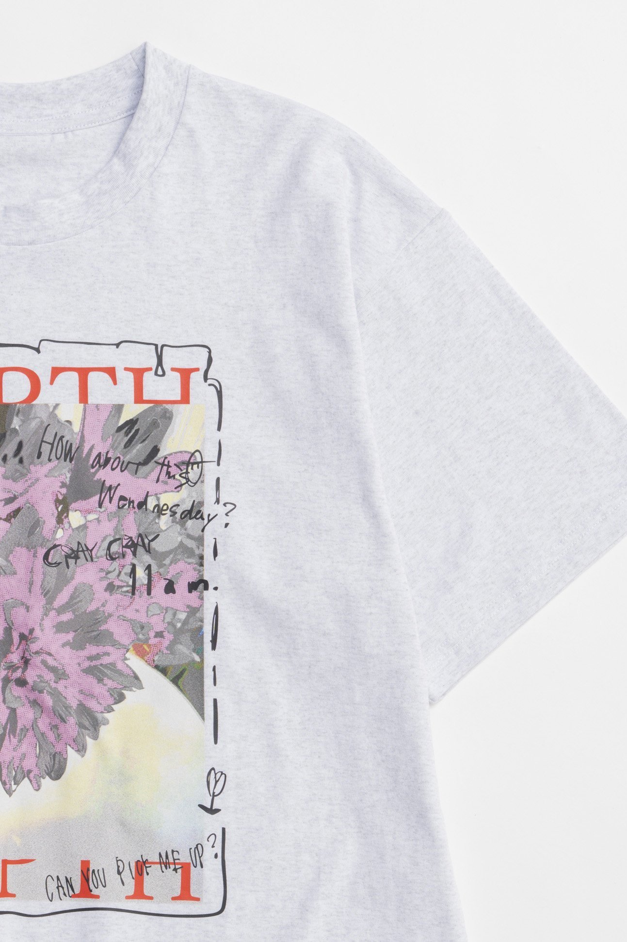 【メゾンスペシャル/MAISON SPECIAL】のFlower Photo Oversized T-shirt/フラワーフォトオーバーTEE 人気、トレンドファッション・服の通販 founy(ファニー) 　ファッション　Fashion　レディースファッション　WOMEN　トップス・カットソー　Tops/Tshirt　シャツ/ブラウス　Shirts/Blouses　ロング / Tシャツ　T-Shirts　カットソー　Cut and Sewn　ガーリー　Girly　グラフィック　Graphic　ショート　Short　スリーブ　Sleeve　プリント　Print　ボトム　Bottom　レース　Race　おすすめ　Recommend　NEW・新作・新着・新入荷　New Arrivals　other-3|ID: prp329100004544559 ipo3291000000032113166