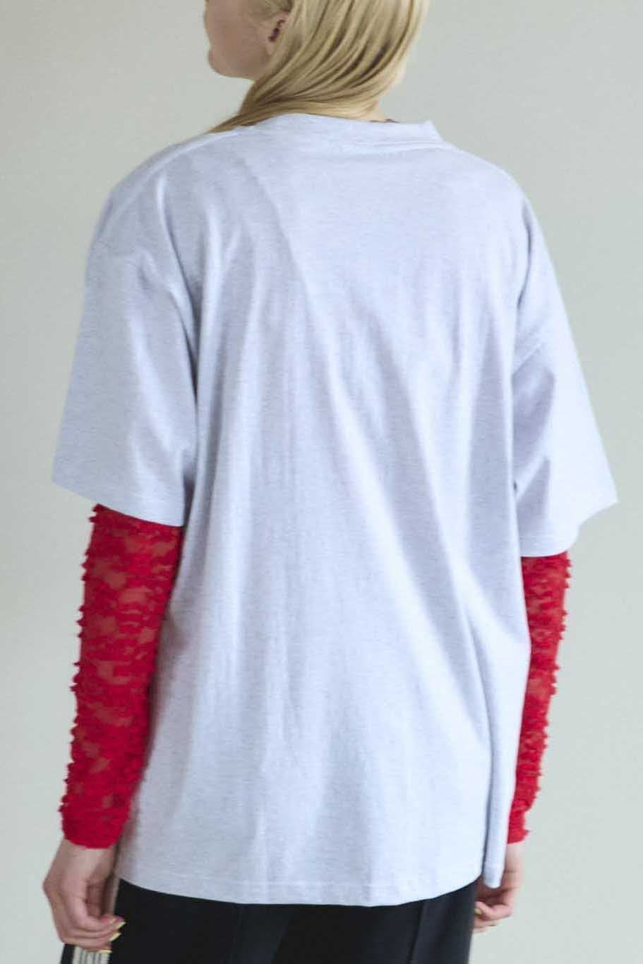 【メゾンスペシャル/MAISON SPECIAL】のFlower Photo Oversized T-shirt/フラワーフォトオーバーTEE 人気、トレンドファッション・服の通販 founy(ファニー) 　ファッション　Fashion　レディースファッション　WOMEN　トップス・カットソー　Tops/Tshirt　シャツ/ブラウス　Shirts/Blouses　ロング / Tシャツ　T-Shirts　カットソー　Cut and Sewn　ガーリー　Girly　グラフィック　Graphic　ショート　Short　スリーブ　Sleeve　プリント　Print　ボトム　Bottom　レース　Race　おすすめ　Recommend　NEW・新作・新着・新入荷　New Arrivals　other-7|ID: prp329100004544559 ipo3291000000032113170