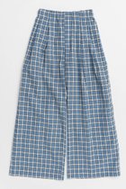 【メゾンスペシャル/MAISON SPECIAL】のMulti Plaid Easy Pants/マルチチェックイージーパンツ 人気、トレンドファッション・服の通販 founy(ファニー) ファッション Fashion レディースファッション WOMEN パンツ Pants インナー Inner チェック Check ラップ Wrap リラックス Relax ワイド Wide 夏 Summer NEW・新作・新着・新入荷 New Arrivals thumbnail BLU(ブルー)|ID: prp329100004544560 ipo3291000000032113176