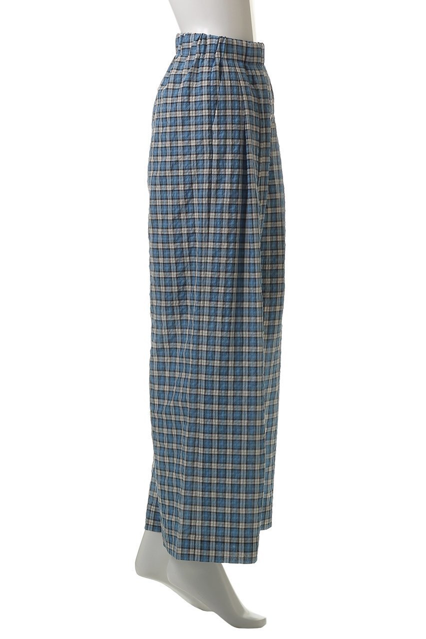 【メゾンスペシャル/MAISON SPECIAL】のMulti Plaid Easy Pants/マルチチェックイージーパンツ 人気、トレンドファッション・服の通販 founy(ファニー) 　ファッション　Fashion　レディースファッション　Fashion for Women　パンツ　Pants & Trousers　インナー　Innerwear　チェック　Check, Plaid, Tartan　ラップ　Wrap, Wrap Design　リラックス　Relax, Relaxed Fit　ワイド　Wide, Wide Fit　再入荷　Restock / Back in Stock　夏　Summer　other-5|ID: prp329100004544560 ipo3291000000032321647