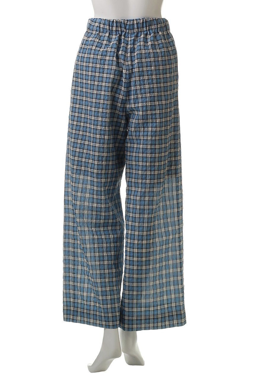 【メゾンスペシャル/MAISON SPECIAL】のMulti Plaid Easy Pants/マルチチェックイージーパンツ 人気、トレンドファッション・服の通販 founy(ファニー) 　ファッション　Fashion　レディースファッション　Fashion for Women　パンツ　Pants & Trousers　インナー　Innerwear　チェック　Check, Plaid, Tartan　ラップ　Wrap, Wrap Design　リラックス　Relax, Relaxed Fit　ワイド　Wide, Wide Fit　再入荷　Restock / Back in Stock　夏　Summer　other-6|ID: prp329100004544560 ipo3291000000032321649