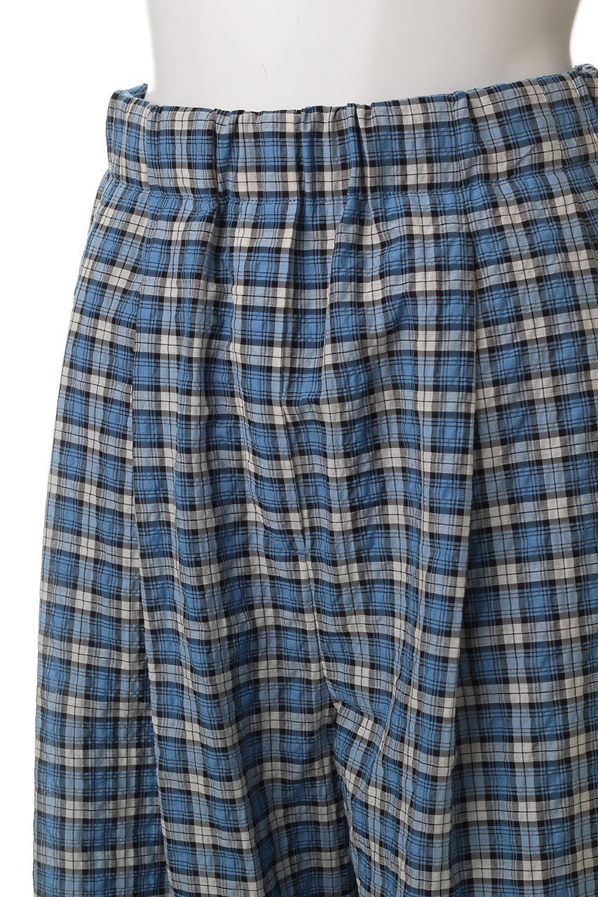 【メゾンスペシャル/MAISON SPECIAL】のMulti Plaid Easy Pants/マルチチェックイージーパンツ 人気、トレンドファッション・服の通販 founy(ファニー) 　ファッション　Fashion　レディースファッション　Fashion for Women　パンツ　Pants & Trousers　インナー　Innerwear　チェック　Check, Plaid, Tartan　ラップ　Wrap, Wrap Design　リラックス　Relax, Relaxed Fit　ワイド　Wide, Wide Fit　再入荷　Restock / Back in Stock　夏　Summer　other-7|ID: prp329100004544560 ipo3291000000032321650