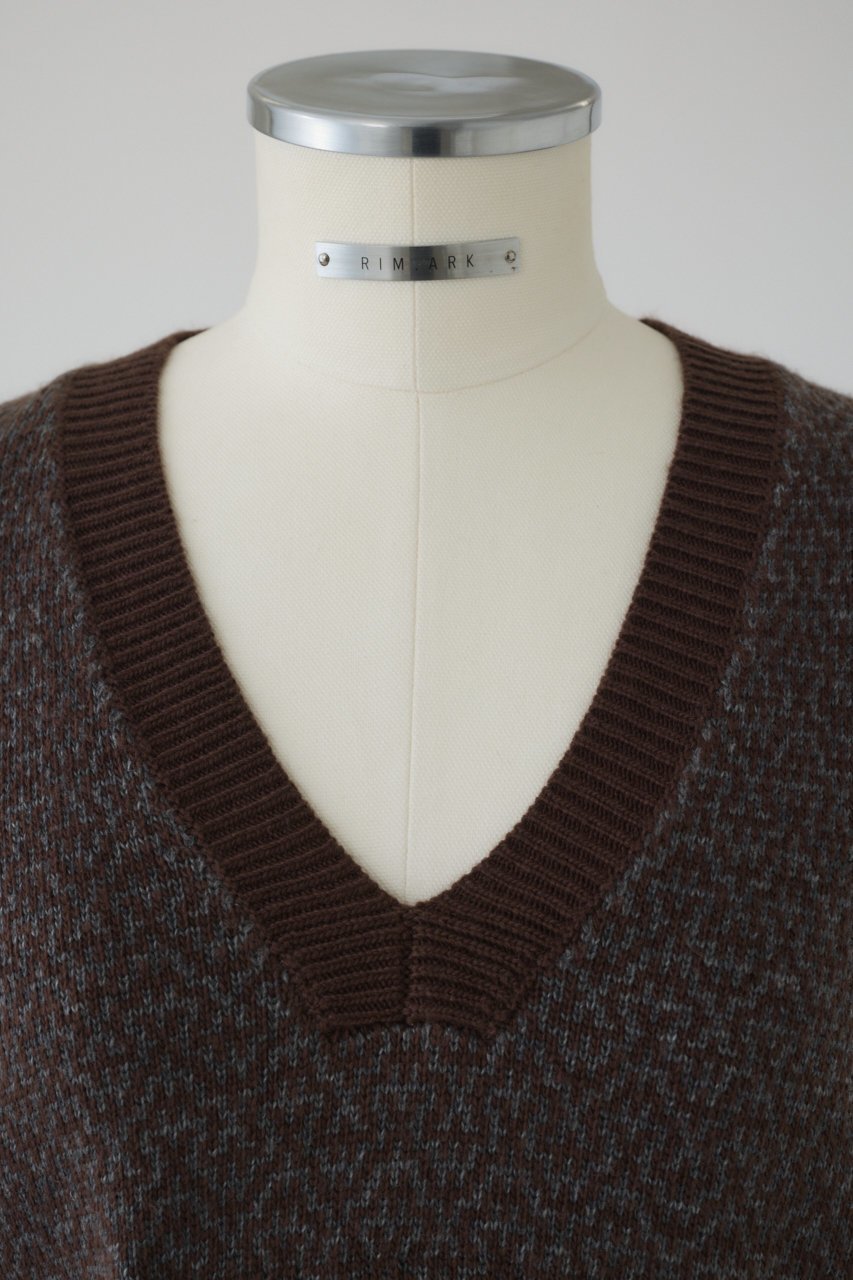 【リムアーク/RIM.ARK】のClassical knit vest/ベスト 人気、トレンドファッション・服の通販 founy(ファニー) 　ファッション　Fashion　レディースファッション　Fashion for Women　トップス・カットソー　Cut & Sew Tops　ニット　Knit Tops & Sweaters　ベスト&ジレ / 重ね着スタイル　Vests & Gilets　カジュアルプルオーバー・ニットトップス　Pullovers & Knit Tops / Casual Pullovers　2025年　2025　2025-2026秋冬・A/W　Autumn/Winter 2025–26 AW25–26　クラシカル　Classical, Vintage-Inspired　コンパクト　Compact, Small Size　ベスト　Vest, Waistcoat　秋　Autumn　A/W・秋冬　Autumn/Winter　other-2|ID: prp329100004546609 ipo3291000000032808902