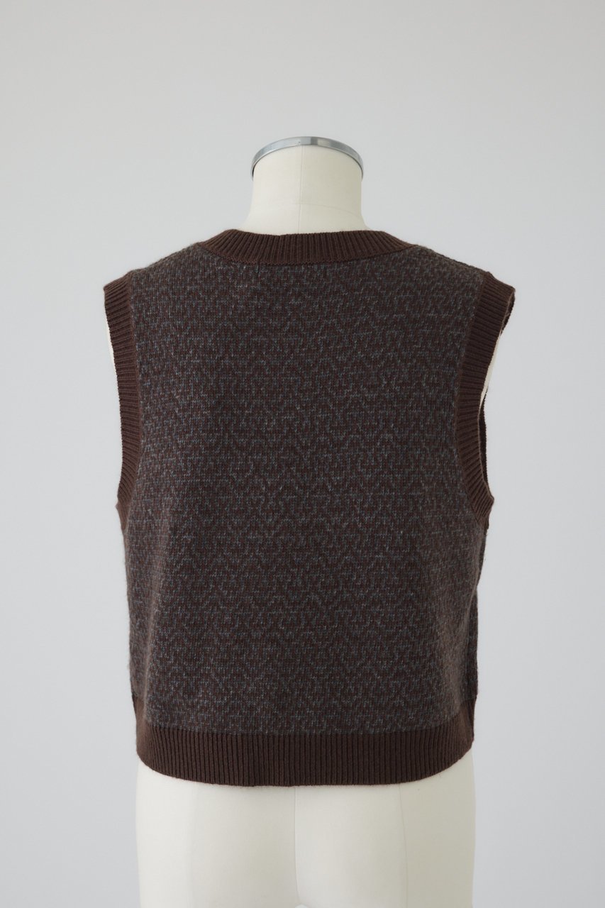 【リムアーク/RIM.ARK】のClassical knit vest/ベスト 人気、トレンドファッション・服の通販 founy(ファニー) 　ファッション　Fashion　レディースファッション　Fashion for Women　トップス・カットソー　Cut & Sew Tops　ニット　Knit Tops & Sweaters　ベスト&ジレ / 重ね着スタイル　Vests & Gilets　カジュアルプルオーバー・ニットトップス　Pullovers & Knit Tops / Casual Pullovers　2025年　2025　2025-2026秋冬・A/W　Autumn/Winter 2025–26 AW25–26　クラシカル　Classical, Vintage-Inspired　コンパクト　Compact, Small Size　ベスト　Vest, Waistcoat　秋　Autumn　A/W・秋冬　Autumn/Winter　other-6|ID: prp329100004546609 ipo3291000000032808906