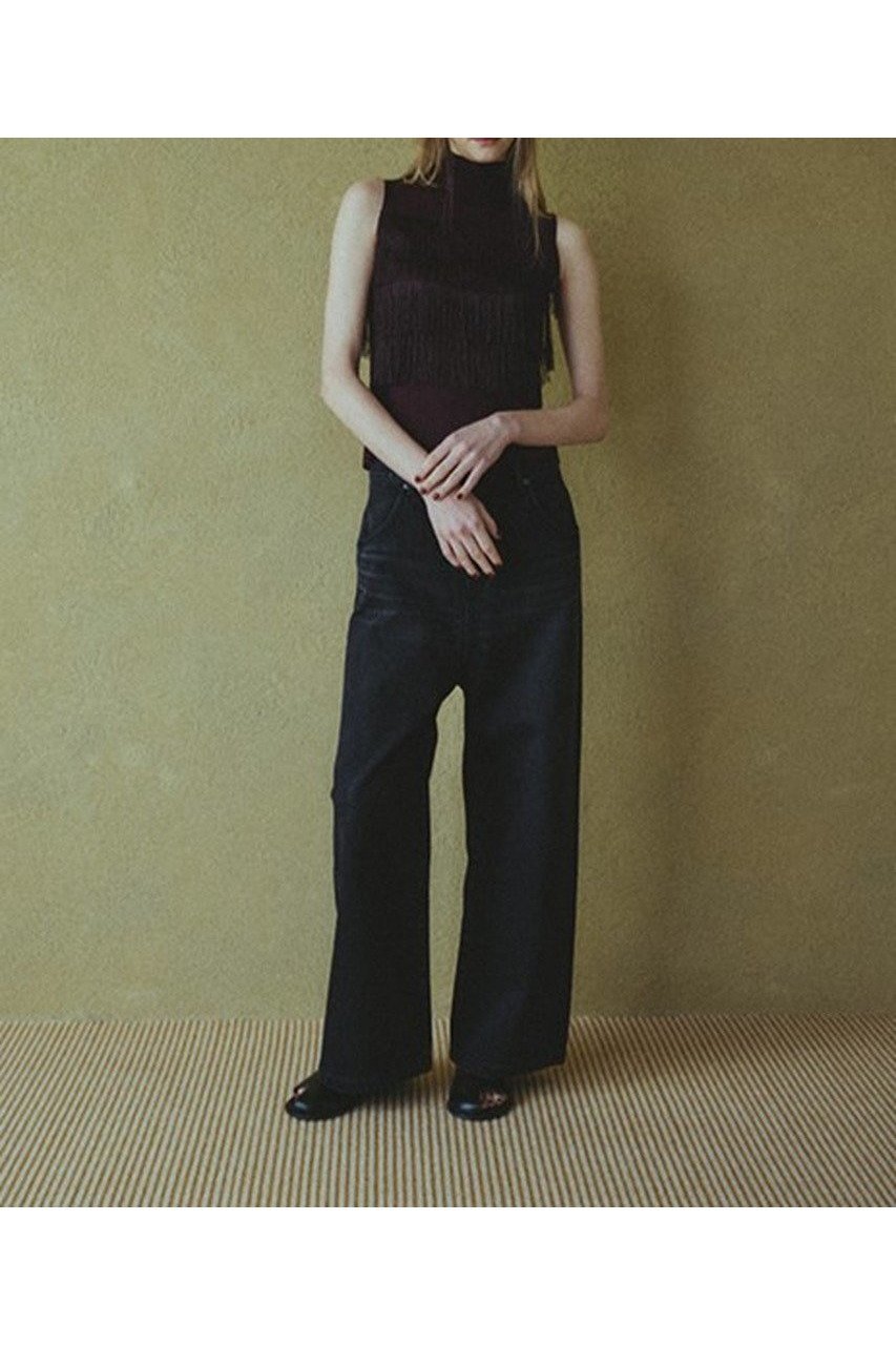 【リムアーク/RIM.ARK】のFringe N/S knit tops/ニット 人気、トレンドファッション・服の通販 founy(ファニー) 　ファッション　Fashion　レディースファッション　WOMEN　トップス・カットソー　Tops/Tshirt　ニット　Knit Tops　プルオーバー　Pullover　2025年　2025　シンプル　Simple　ノースリーブ　No Sleeve　フリンジ　Fringe　A/W・秋冬　Aw・Autumn/Winter・Fw・Fall-Winter　other-5|ID: prp329100004546614 ipo3291000000032124738