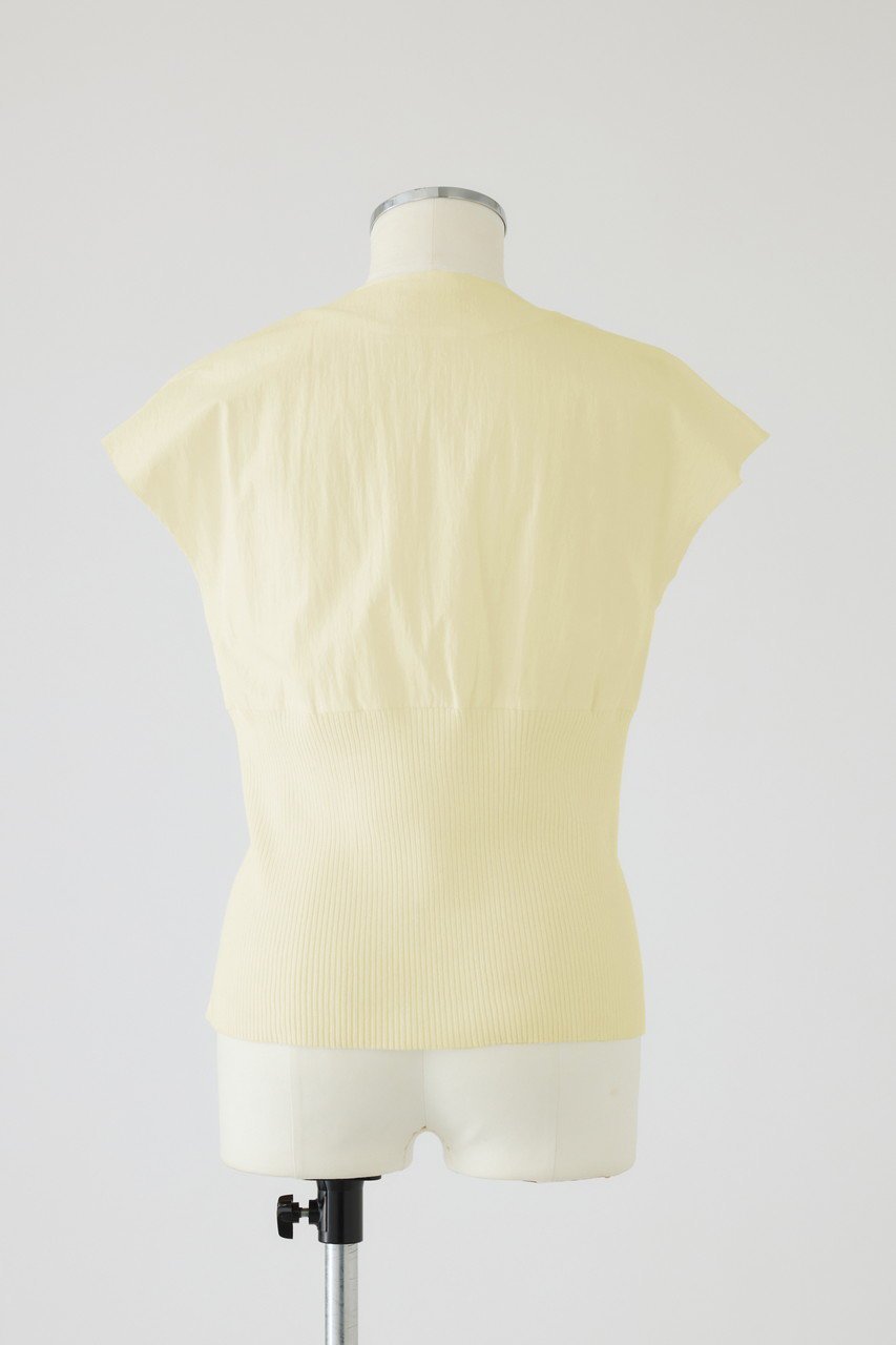 【リムアーク/RIM.ARK】のDocking cut off design tops/トップス 人気、トレンドファッション・服の通販 founy(ファニー) 　ファッション　Fashion　レディースファッション　WOMEN　トップス・カットソー　Tops/Tshirt　シャツ/ブラウス　Shirts/Blouses　ロング / Tシャツ　T-Shirts　カットソー　Cut and Sewn　2025年　2025　ショート　Short　スリーブ　Sleeve　ドッキング　Docking　バランス　Balance　パターン　Pattern　モダン　Modern　A/W・秋冬　Aw・Autumn/Winter・Fw・Fall-Winter　other-4|ID: prp329100004546616 ipo3291000000032124754
