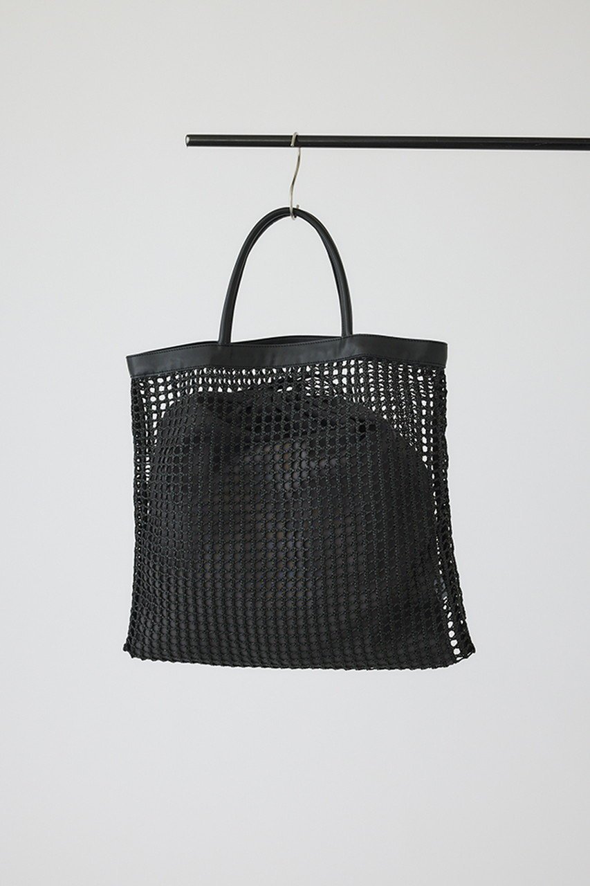 【リムアーク/RIM.ARK】のSquare mesh BAG/バッグ インテリア・キッズ・メンズ・レディースファッション・服の通販 founy(ファニー) 　ファッション　Fashion　レディースファッション　Fashion for Women　バッグ　Bags　2025年　2025　2025-2026秋冬・A/W　Autumn/Winter 2025–26 AW25–26　クラッチ　Clutch, Clutch Bag　スクエア　Square, Square Shape　スタイリッシュ　Stylish, Fashionable　メッシュ　Mesh, Net Fabric　再入荷　Restock / Back in Stock　巾着　Drawstring Bag, Kinchaku　A/W・秋冬　Autumn/Winter　ブラック|ID: prp329100004546617 ipo3291000000032124757
