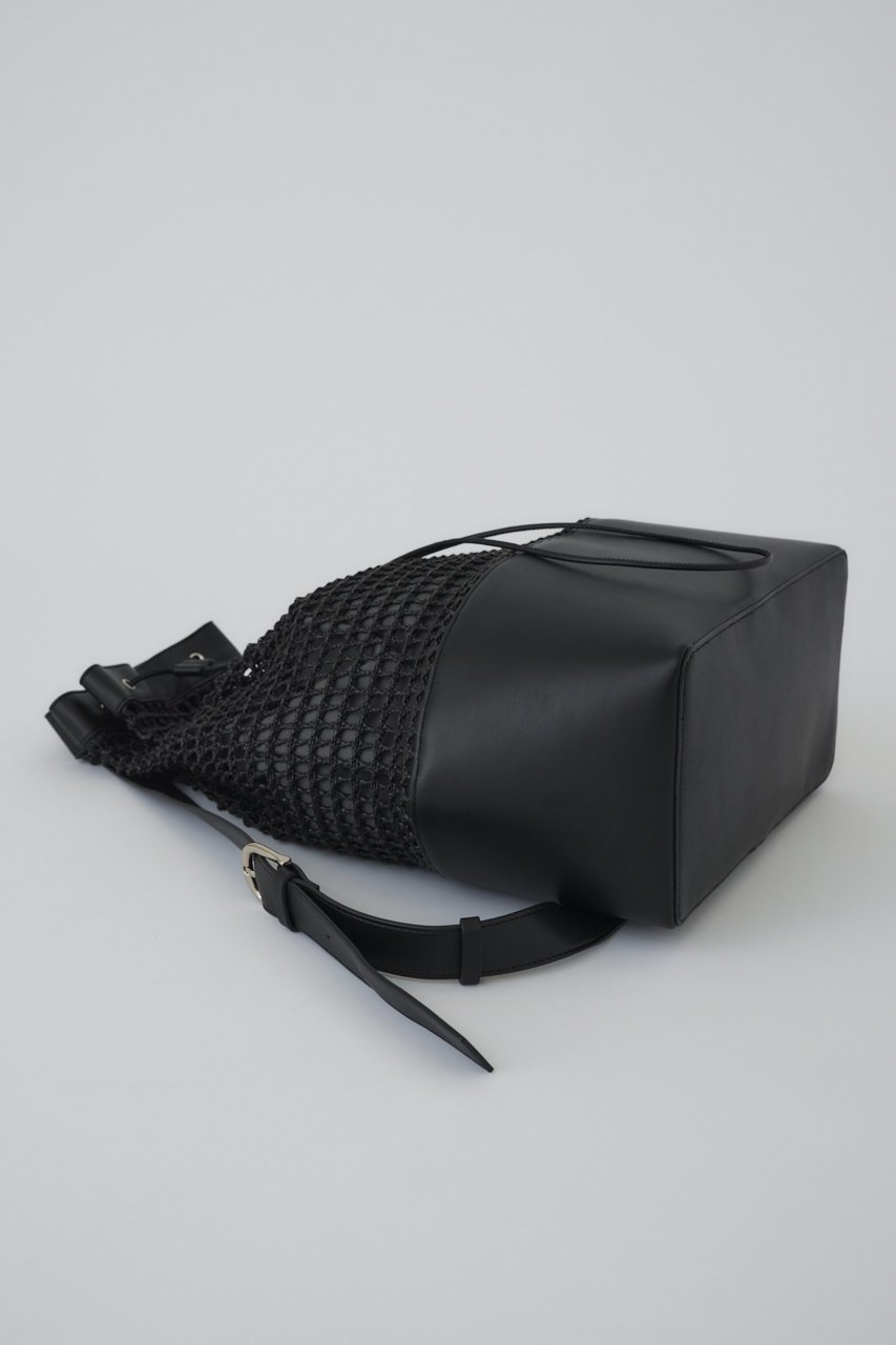 【リムアーク/RIM.ARK】のMesh shoulder BAG/バッグ 人気、トレンドファッション・服の通販 founy(ファニー) 　ファッション　Fashion　レディースファッション　Fashion for Women　バッグ　Bags　シンプル　Simple, Minimal　デニム　Denim, Jeans Material　メッシュ　Mesh, Net Fabric　巾着　Drawstring Bag, Kinchaku　other-2|ID: prp329100004546618 ipo3291000000035531031