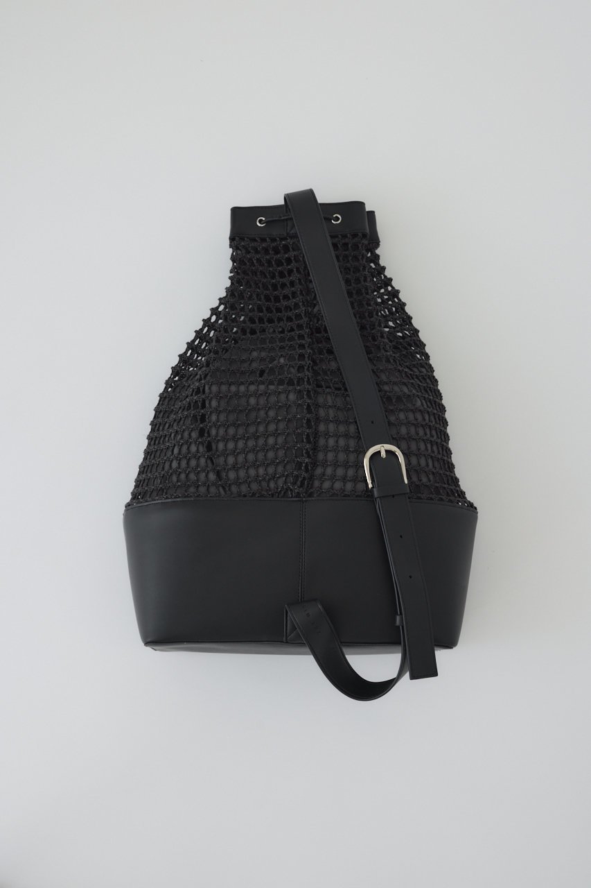 【リムアーク/RIM.ARK】のMesh shoulder BAG/バッグ 人気、トレンドファッション・服の通販 founy(ファニー) 　ファッション　Fashion　レディースファッション　Fashion for Women　バッグ　Bags　シンプル　Simple, Minimal　デニム　Denim, Jeans Material　メッシュ　Mesh, Net Fabric　巾着　Drawstring Bag, Kinchaku　other-4|ID: prp329100004546618 ipo3291000000036696434