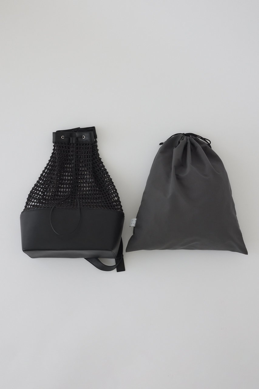 【リムアーク/RIM.ARK】のMesh shoulder BAG/バッグ 人気、トレンドファッション・服の通販 founy(ファニー) 　ファッション　Fashion　レディースファッション　Fashion for Women　バッグ　Bags　シンプル　Simple, Minimal　デニム　Denim, Jeans Material　メッシュ　Mesh, Net Fabric　巾着　Drawstring Bag, Kinchaku　other-8|ID: prp329100004546618 ipo3291000000036696438