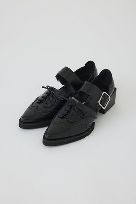 【リムアーク/RIM.ARK】のWing tip Strap shoes/シューズ 人気、トレンドファッション・服の通販 founy(ファニー) ファッション Fashion レディースファッション WOMEN 2025年 2025 ウィングチップ Wing Tip クラシカル Classical シューズ Shoes ソックス Socks フラット Flat A/W・秋冬 Aw・Autumn/Winter・Fw・Fall-Winter |ID:prp329100004546619