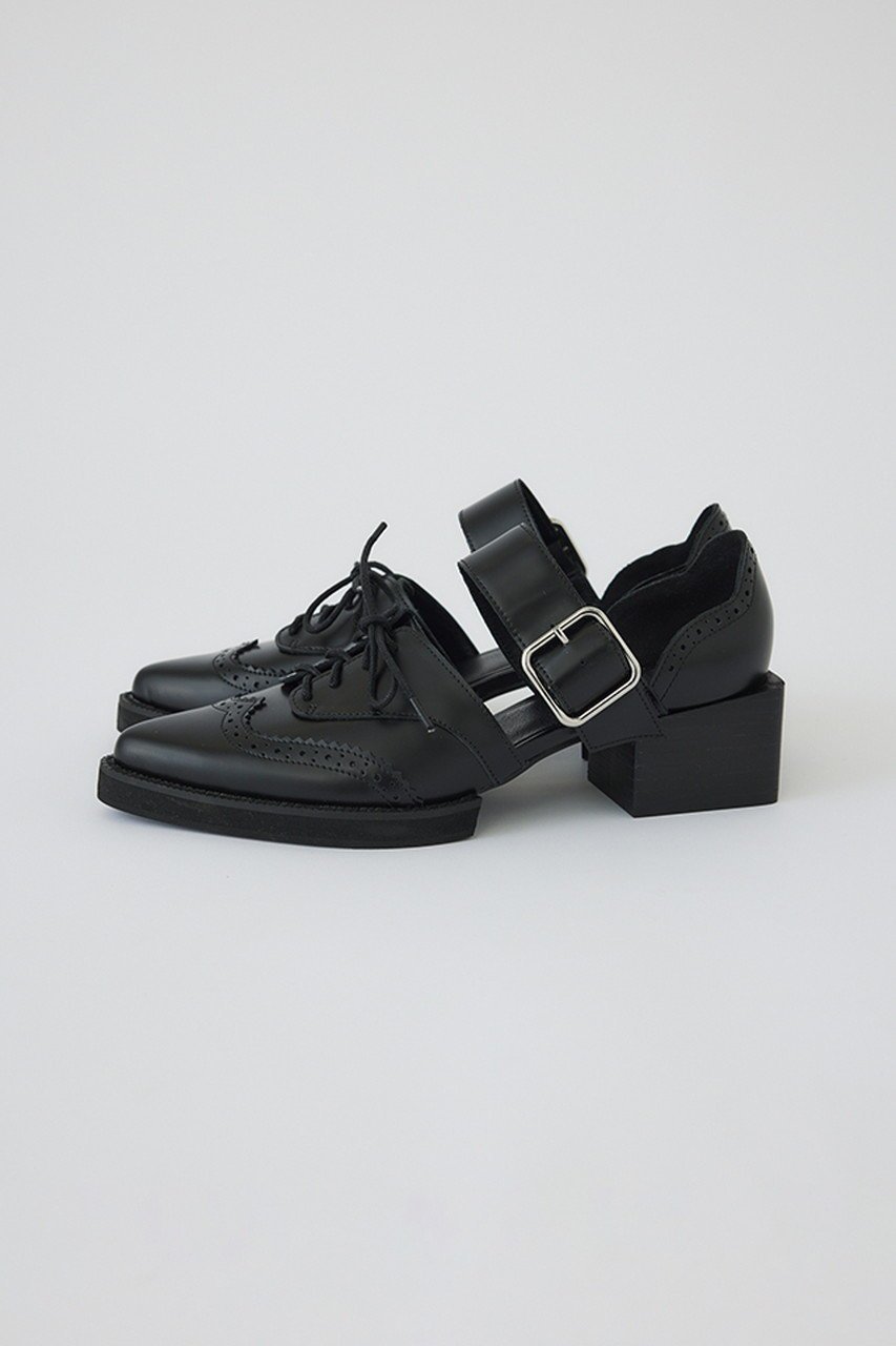 【リムアーク/RIM.ARK】のWing tip Strap shoes/シューズ 人気、トレンドファッション・服の通販 founy(ファニー) 　ファッション　Fashion　レディースファッション　WOMEN　2025年　2025　ウィングチップ　Wing Tip　クラシカル　Classical　シューズ　Shoes　ソックス　Socks　フラット　Flat　A/W・秋冬　Aw・Autumn/Winter・Fw・Fall-Winter　other-4|ID: prp329100004546619 ipo3291000000032124778