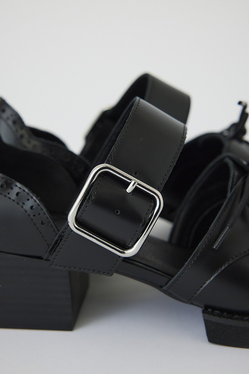 【リムアーク/RIM.ARK】のWing tip Strap shoes/シューズ 人気、トレンドファッション・服の通販 founy(ファニー) 　ファッション　Fashion　レディースファッション　WOMEN　2025年　2025　ウィングチップ　Wing Tip　クラシカル　Classical　シューズ　Shoes　ソックス　Socks　フラット　Flat　A/W・秋冬　Aw・Autumn/Winter・Fw・Fall-Winter　other-8|ID: prp329100004546619 ipo3291000000032124782