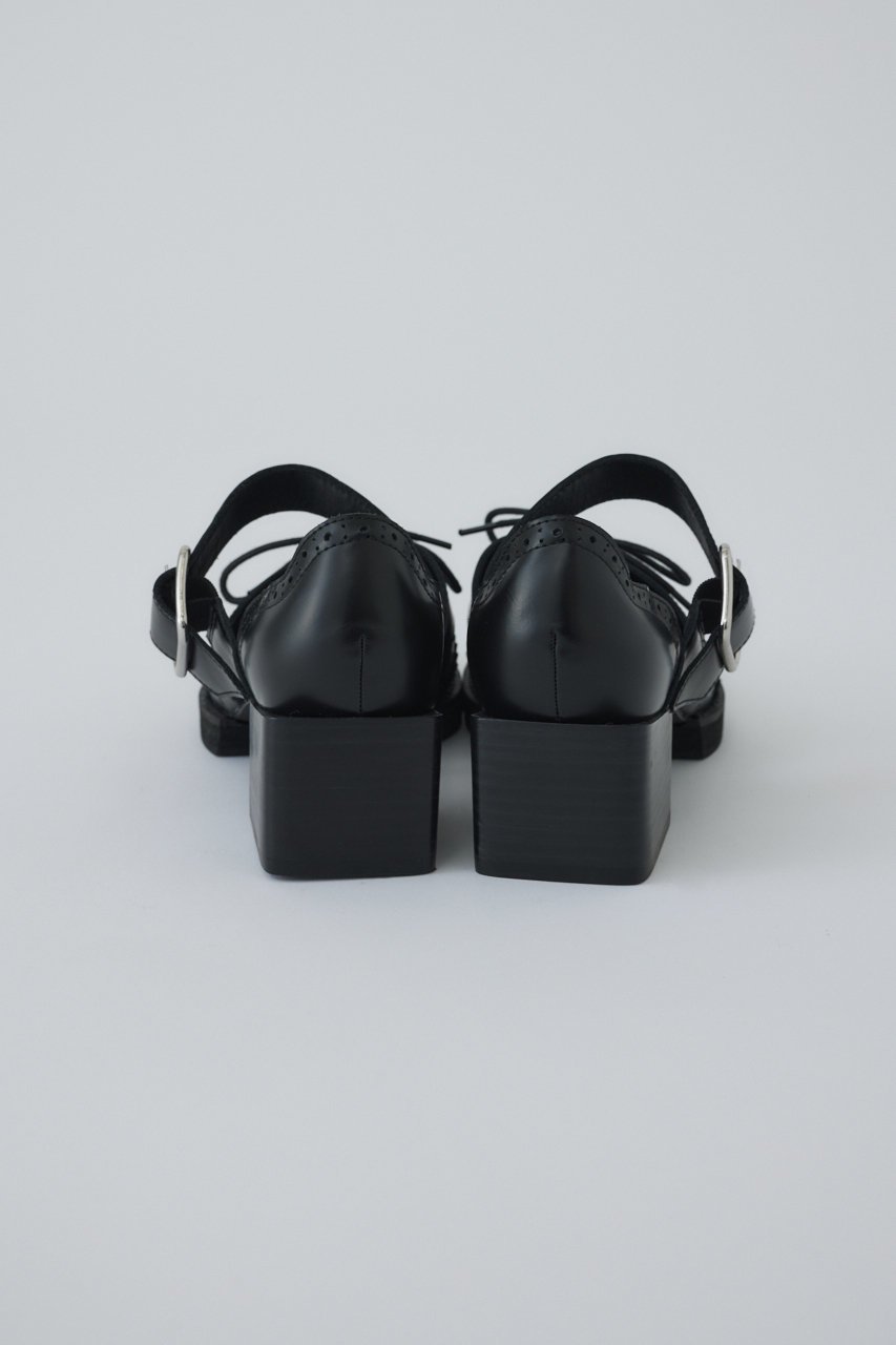 【リムアーク/RIM.ARK】のWing tip Strap shoes/シューズ 人気、トレンドファッション・服の通販 founy(ファニー) 　ファッション　Fashion　レディースファッション　Fashion for Women　ウィングチップ　Wingtip Shoes　クラシカル　Classical, Vintage-Inspired　シューズ　Shoes, Footwear　ソックス　Socks, Hosiery　フラット　Flat, Flat Shoes　other-3|ID: prp329100004546619 ipo3291000000036640282